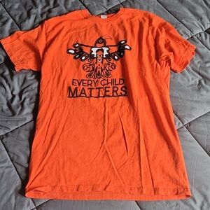Vibrant Orange Short Sleeve Tees Casual Cotton